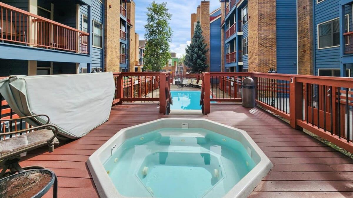 Cozy Studio With Shared Pool -3 Min To Ski Lift Breckenridge Eksteriør bilde